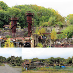 The Remains Of Brymbo  Steelworks Wrexham.