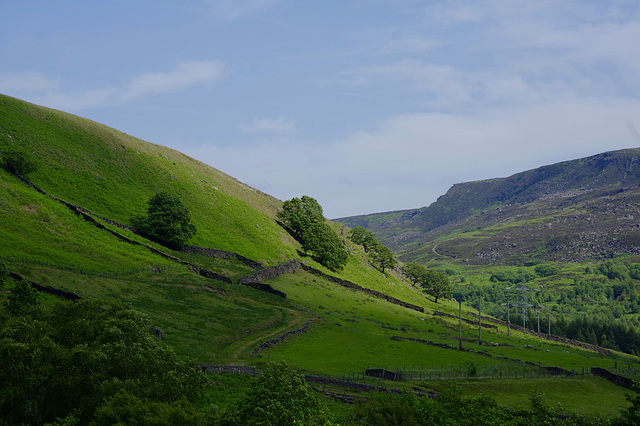 Longdendale from Crowden