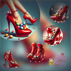 Easter eggs for high heels lover  ｡◕‿◕｡