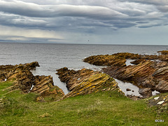 View from the Tarbet Ness Peninsula coastal trail