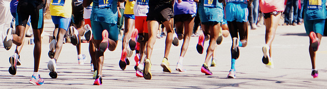 Boston Marathon, shoes