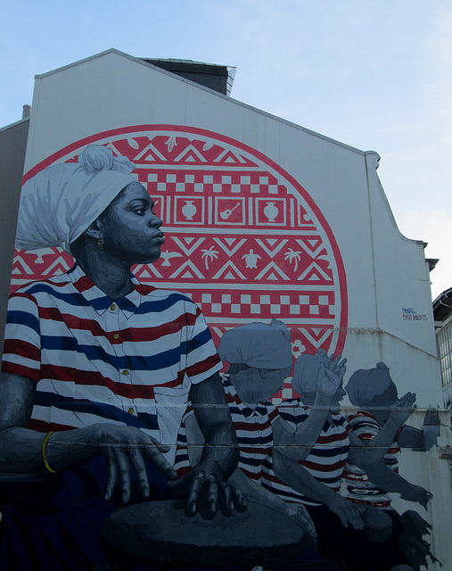 Mural of Cape Verde Cultural Centre.