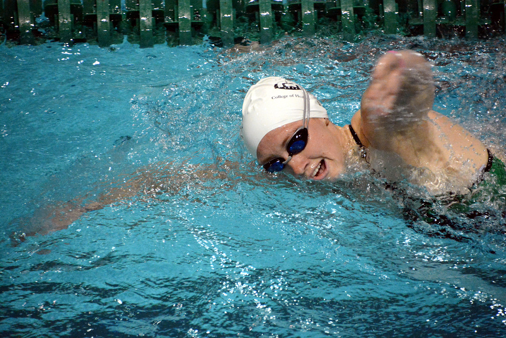 Swimmer swimming