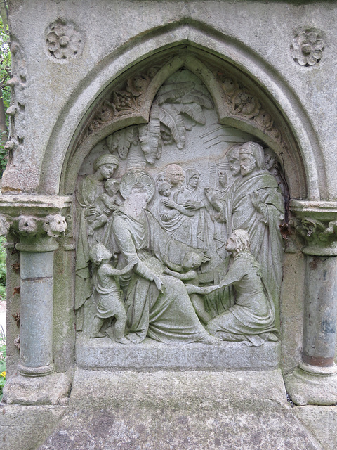 abney park cemetery, london,tomb of agnes forsyth 1864