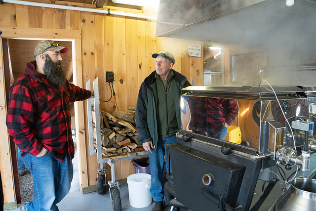 Sugaring at Nash Valley Farm