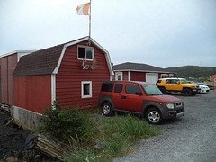 Drapeau amputé et panache / Antlers and flag cut off