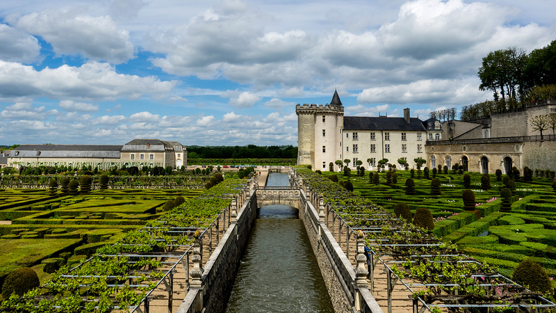 Château and Gardens of Villandry (château of the Loire Valley)