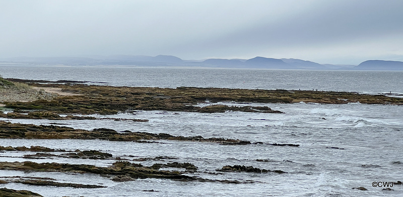 View from the Tarbet Ness Peninsula coastal trail