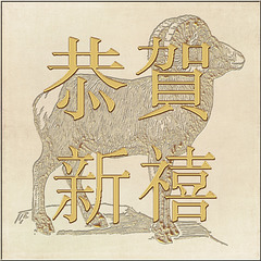 Year of The Sheep  Gong Xi Fa Cai !
