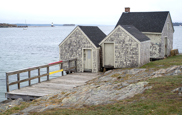 Fish Houses, Maine