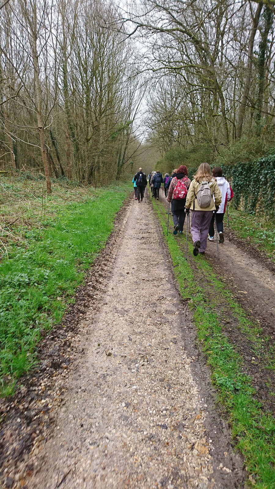 Marche nordique à Livry-sur-Seine 19/03/2017