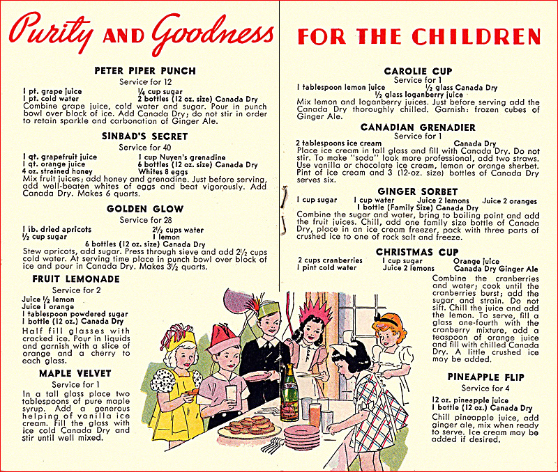 "When It's Party Time It's Canada Dry Time!" (4), c1930