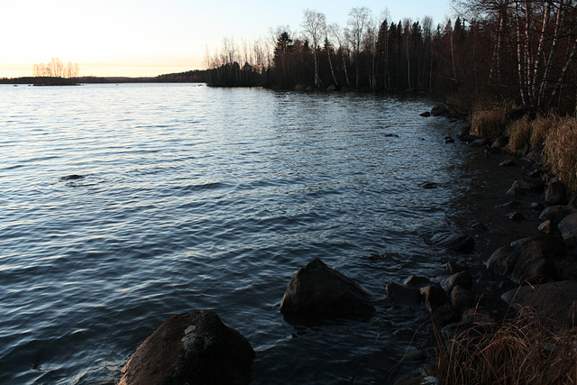 December lake