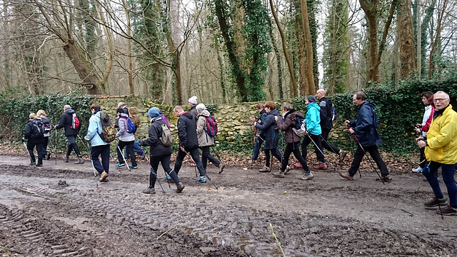 Marche nordique à Livry-sur-Seine 19/03/2017