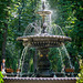 Thermen's fountain in Mariinsky Park at close range