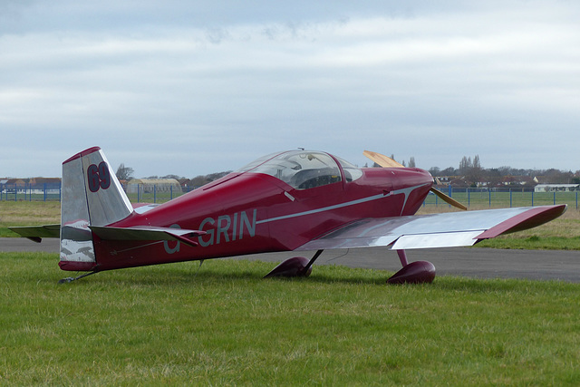 G-GRIN at Solent Airport (1) - 19 February 2017