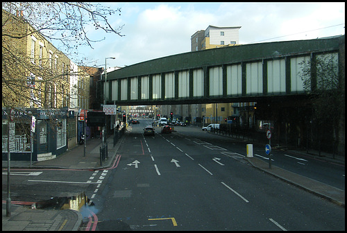 Limehouse railway bridge