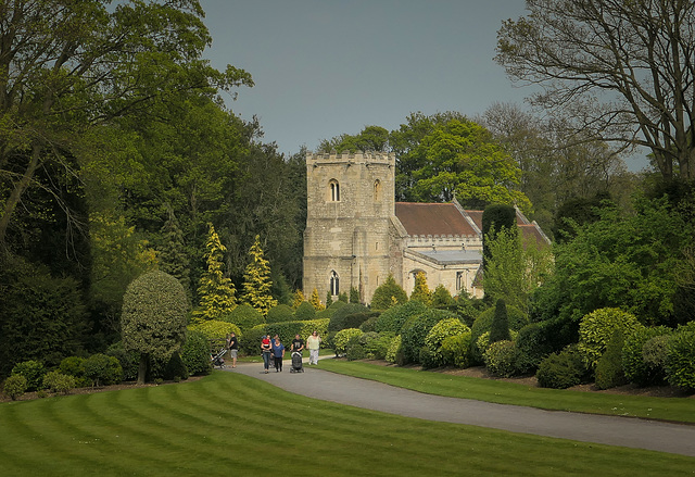 St' Michael and All Angels' Church.. Brodsworth.