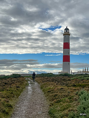 The Tarbet Ness Lighthouse