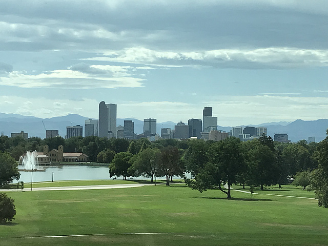Denver Skyline from the Museum of Natural History