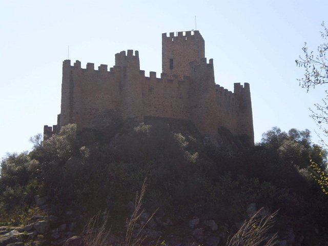 Almourol Castle.