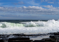 Surf at Two Lights, Cape Elizabeth