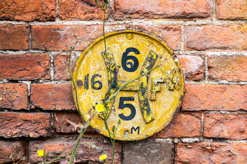 Old Fire Hydrant Circular Sign