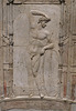 Detail of a Stucco Relief of an Athlete from the Villa San Marco in Stabiae at ISAW, May 2022