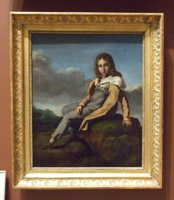 Alfred Dedreux as a Child by Gericault in the Metropolitan Museum of Art, May 2011