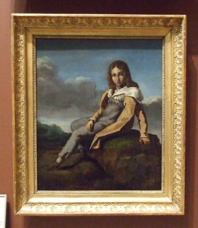 Alfred Dedreux as a Child by Gericault in the Metropolitan Museum of Art, May 2011