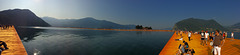 Live from the Floating Piers (3) panoramic views