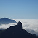 Roque Nublo Surrounded By Cloud