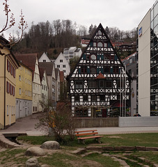 Das Schnaufersche Haus in der Lederstrasse + HBM