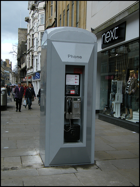 eyesore grey phone box