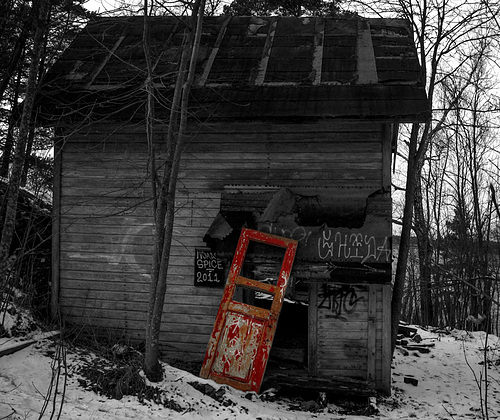 red door