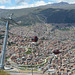 La Paz, Red Cable Car Line and the Northen Ridge