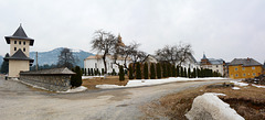 Romania, Maramureș, The Road to the Moisei Monastery of the Assumption of the Virgin