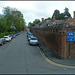 signage clutter by the palace wall