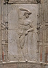 Detail of a Stucco Relief of an Athlete from the Villa San Marco in Stabiae at ISAW, May 2022