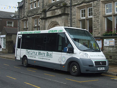 DSCF3684 ‘Little White Bus’ (UWCP) SF15 JOJ in Hawes - 10 Jun 2016