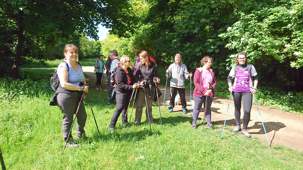 Marche nordique à Draveil 14/05/2017