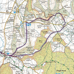 A 5m circular walk from Mordiford