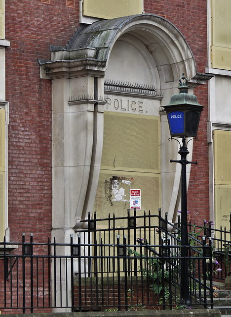 hackney police station, london