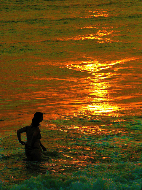 ... dernier bain ...