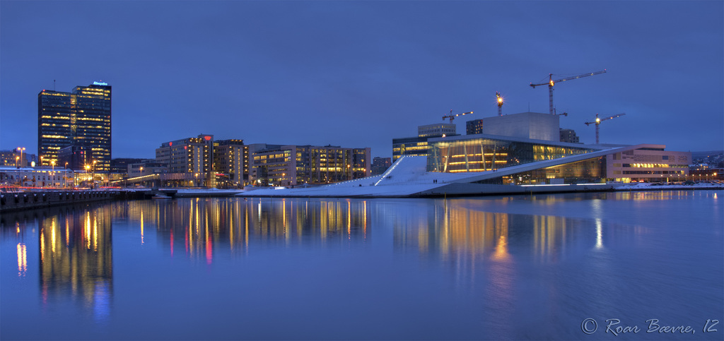 Oslo opera house, Norway.