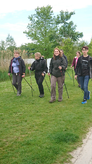 Marche nordique à Draveil 14/05/2017