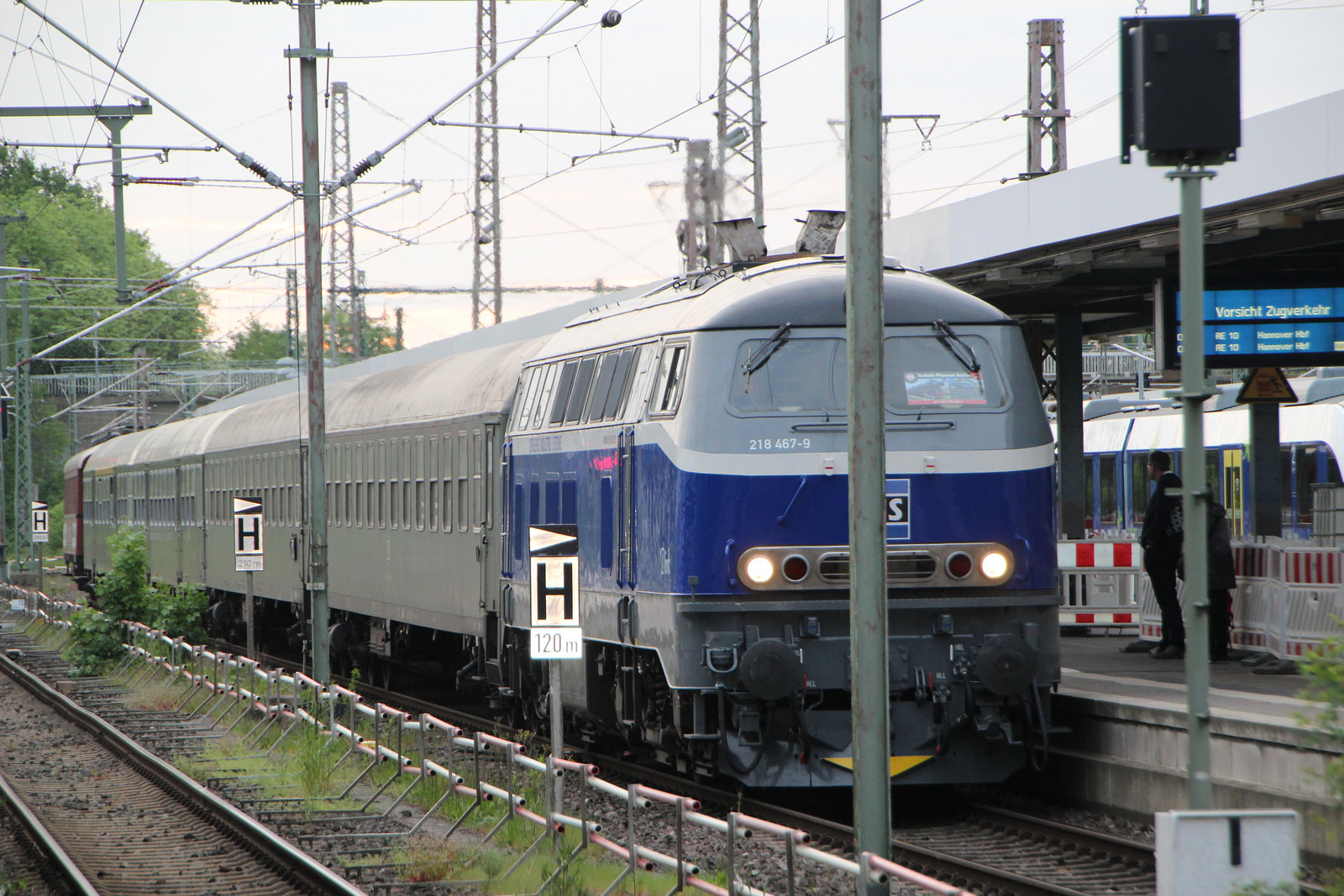 Sonderzug ( 1 ) in Hildesheim