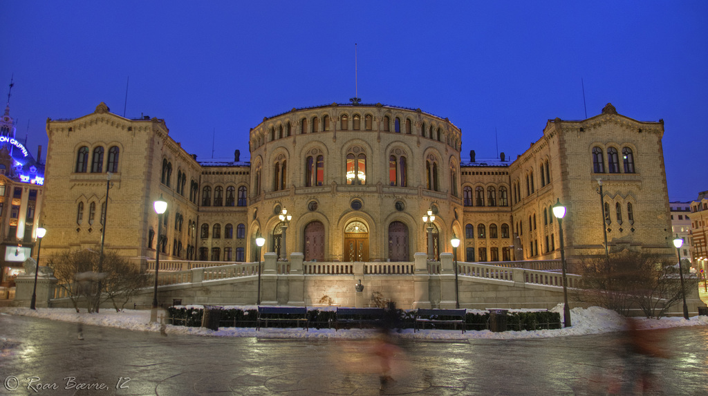 Stortinget, Oslo, Norway.