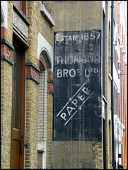 Thomson Bros ghost sign
