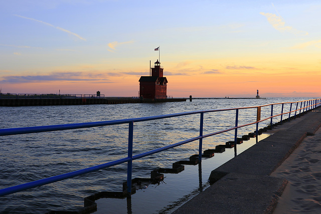 Big Red at Sunset